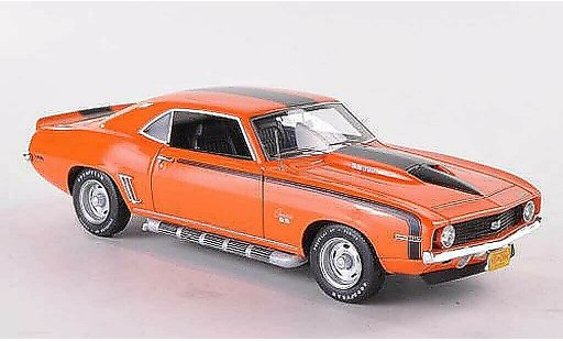 Chevrolet Camaro SS 1/43 Highway 61 427 orange/noire 1969 miniature