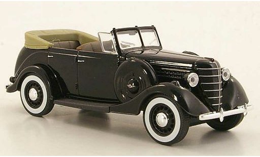 Gaz 11-40 Ouvert 1/43 Nash Avtoprom noire geoffnetes capote miniature
