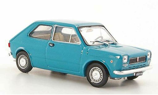 Fiat 127 Berlina 1/43 Brumm bleu verte 1971 miniature