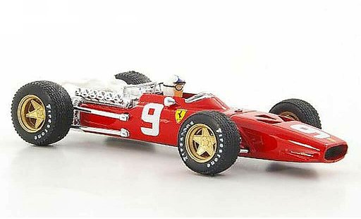 Ferrari 312 F1 1/43 Brumm No.9 C.Amon GNiederlande 1968 miniature