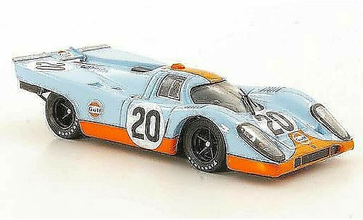 Porsche 917 1970 1/43 Brumm No.20 JWA-Gulf Racing Team Siffert / Redman 24h Le Mans miniature