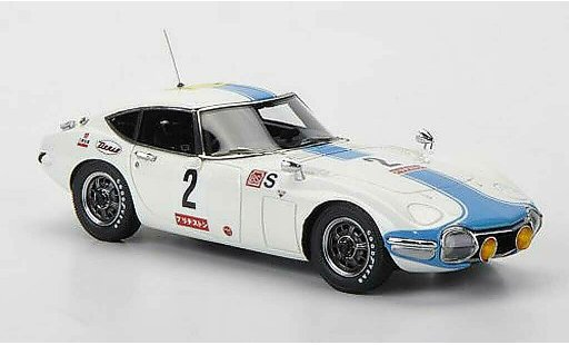Toyota 2000 GT 1967 1/43 HPI No.2 24h Fuji miniature