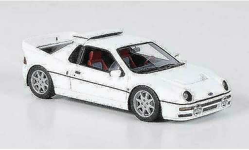 Ford RS 200 Route 1/43 HPI blanche LHD miniature