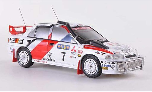 Mitsubishi Lancer Evolution III 1/43 HPI No.7 RalliArt T.Makinen / S.Harjanne Safari Rally 1996 miniature