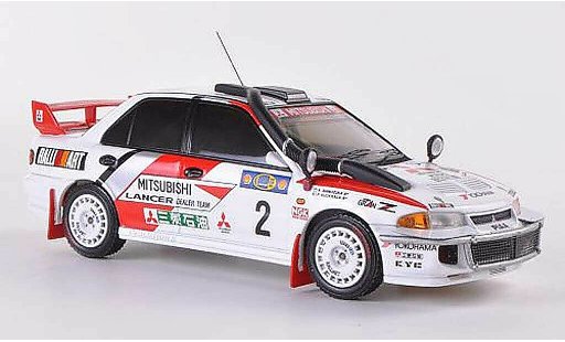 Mitsubishi Lancer Evolution III 1/43 HPI No.2 RalliArt K.Shinozuka / P.Kuukkala Safari Rally 1995 miniature