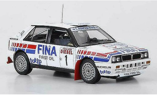 Lancia Delta HF Integrale 1/43 HPI 16V No.1Fina Rally San Remo 1991 miniature