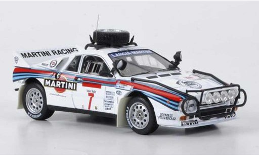 Lancia 037 Rally 1/43 HPI No.7 Martini Alen/Kivimaki Safari 1984 miniature