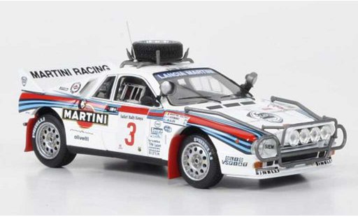 Lancia 037 Rally 1/43 HPI No.3 Martini Alen/Kivimaki Safari 1986 miniature