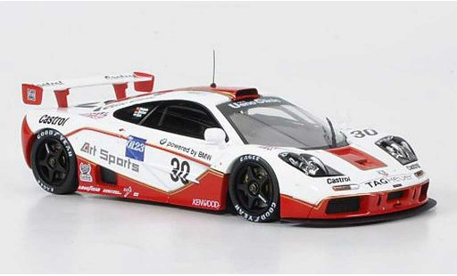 McLaren F1 GTR GTR 1/43 HPI No.30 Art Sports Nielsen/Bscher/Kox 24h Le Mans 1996 miniature