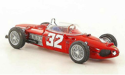 Ferrari 156 F1 Sharknose 1/43 Brumm No.32 Scuderia Sant'Ambroeus G.Baghetti GP Italien miniature