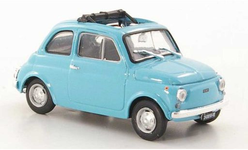 Fiat 500 R 1/43 Brumm aperta turquoise 1972 miniature