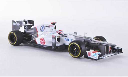 Sauber F1 2012 1/43 Minichamps C31-Ferrari No.14 K.Kobayshi -Saison miniature