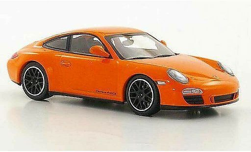 Porsche 911 GTS 1/43 Minichamps Carrera 4 orange 2010 miniature