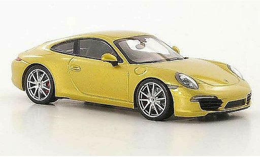 Porsche 911 S 1/43 Minichamps Carrera gold 2011 miniature