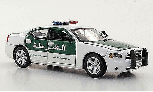Dodge Charger Police 1/43 First Response Dubai miniature