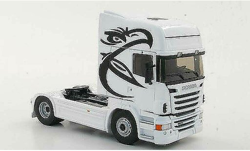 Scania Serie R R440 1/43 Eligor Topline blanche miniature