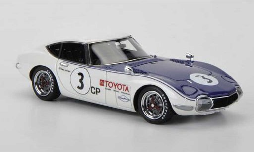 Toyota 2000 GT 1968 1/43 HPI No.3 D.Jordan SCCA miniature