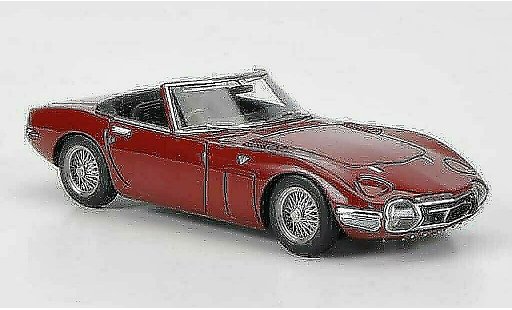 Toyota 2000 GT Roadster 1/43 HPI rouge RHD miniature