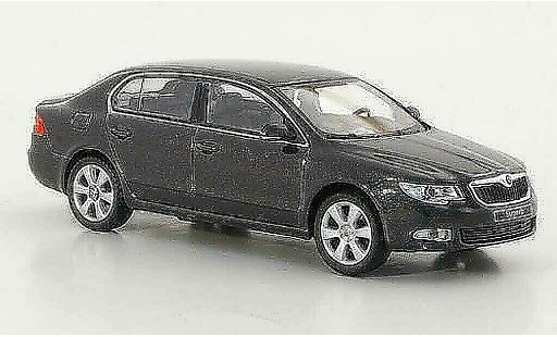 Skoda Superb 2009 1/43 Abrex II anthracite miniature