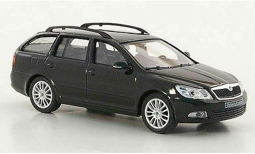 Skoda Octavia Combi 1/43 Abrex II noire 2008 miniature