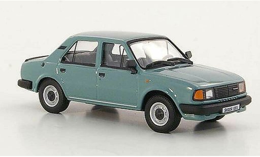 Skoda 120 Base 1/43 Abrex L griseverte 1986 miniature