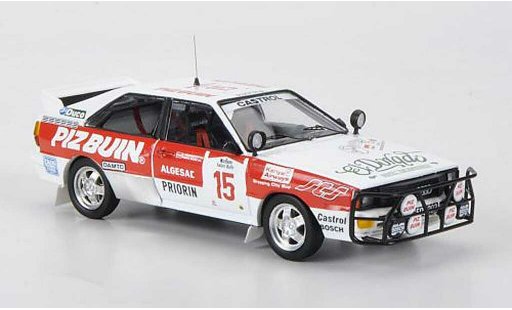Audi Quattro rallye 1/43 Trofeu No.15 Piz Buin F.Wurz / C.Brandstetter Safari Rally 1984 miniature