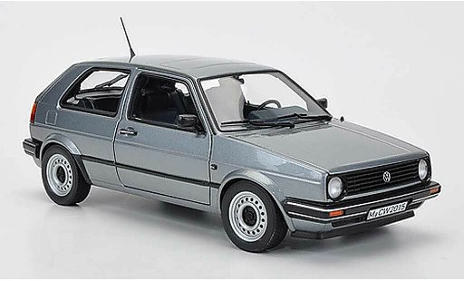 Volkswagen Golf Base 1/18 Norev CL grise Sondermodell MCW 1987 miniature