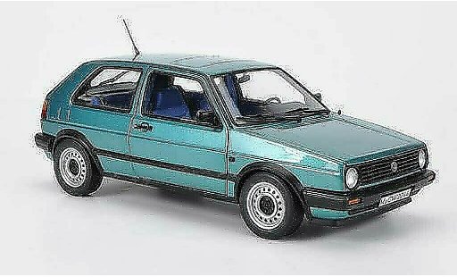 Volkswagen Golf Base 1/18 Norev Madison verte Sondermodell MCW 1990 miniature