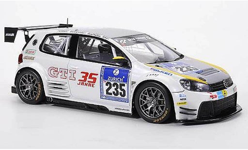 Volkswagen Golf Base 1/43 Spark 24 No.235 Herbert / Bernhardt / Blundell / Rast 24h ADAC Nurburgring 2011 miniature