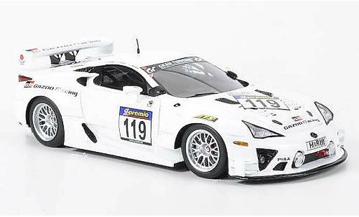 Lexus LFA Nurburgring Package 1/43 Ebbro No.119 4h Rennen VLN 2011 miniature