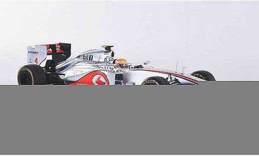 McLaren F1 MP4-27 1/43 Spark No.4 Vodafone L.Hamilton GP Monaco miniature