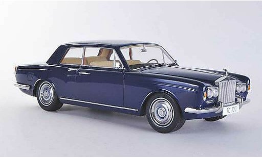 Rolls Royce Silver Shadow Mulliner Park Ward Coupe 1/18 Paragon MPW 2-Door bleu LHD miniature