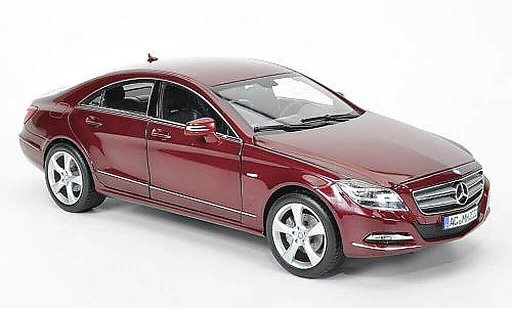 Mercedes Classe CLS Base 1/18 Norev 350 CGi26 rouge 2010 miniature