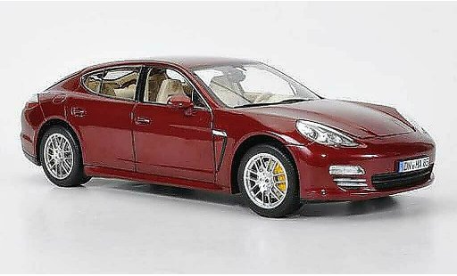 Porsche Panamera 4S 1/18 Norev rouge 2009 miniature
