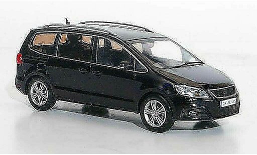 Seat Alhambra Base 1/43 Hachette noire 2010 miniature