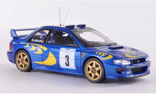 Subaru Impreza WRC 1/43 HPI 97 No.3 C.McRae / N.Grist Tour de Corse 1997 miniature