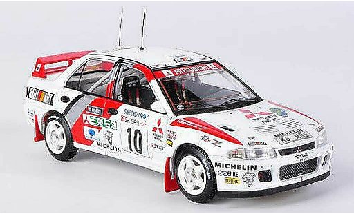 Mitsubishi Lancer Evolution II 1/43 HPI No.10 K.Eriksson / S.Parmander Rally Su&Atilde;&uml;de 1995 miniature