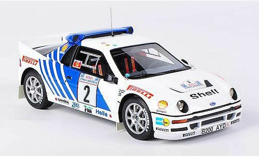 Ford RS 200 Rally 1/43 HPI No.2 Pirelli S.Blomqvist / B.Berglund Acropolis 1986 miniature