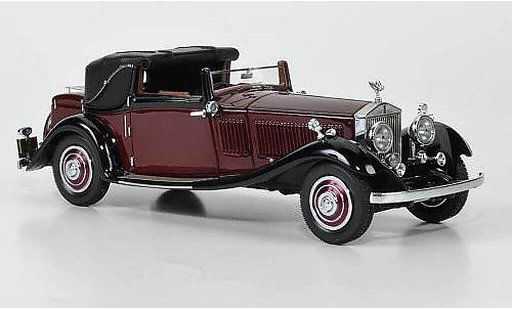 Rolls Royce Phantom 1934 1/43 Neo II Owen Sedanca Coupe J. Gurnney Nutting & Co. rouge/noire lim. Auflage 500 miniature