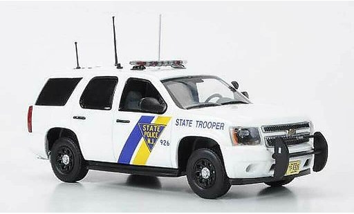 Chevrolet Tahoe police 1/43 First Response New Jersey State 2011 miniature