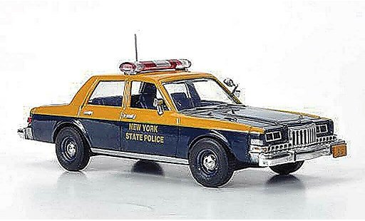 Dodge Diplomat police 1/43 First Response New York State 1985 miniature