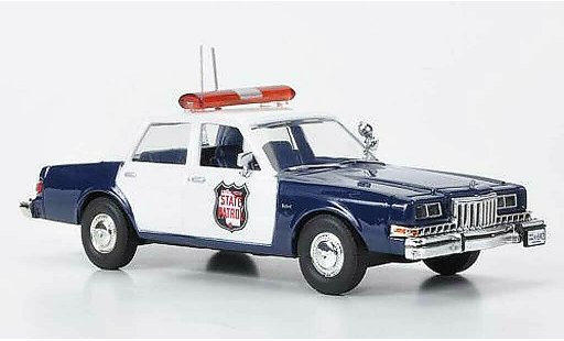 Dodge Diplomat police 1/43 First Response Wisconsin State Patrol 1985 miniature