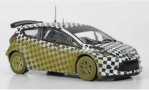 Ford Fiesta S2000 1/43 IXO M.Wilson Testfahrzeug Greystoke Forest 2009 miniature
