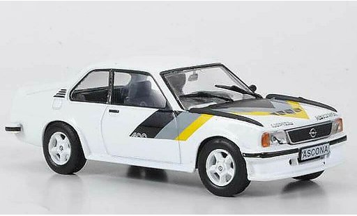 Opel Ascona B 400 1/43 Hachette blanche (ohne Magazin) 1979 miniature