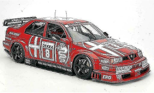 Alfa Romeo 155 2.5 v6 1/18 HPI TI No.8 Alfa Corse N.Larini DTM 1993 miniature