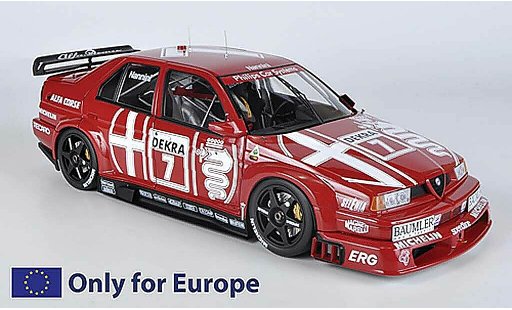 Alfa Romeo 155 2.5 v6 1/18 HPI TI No.7 Alfa Corse A.Nannini DTM 1993 miniature