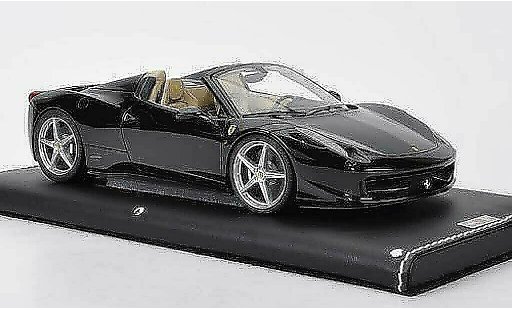 Ferrari 458 Italia Spider 1/18 MR Collection noire miniature