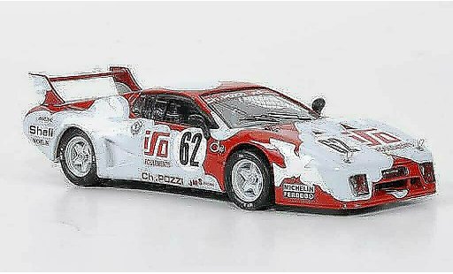 Ferrari 512 BB LM 1/43 Best No.62 JMS Racing Andruet / Dini 24h Le Mans 1979 miniature