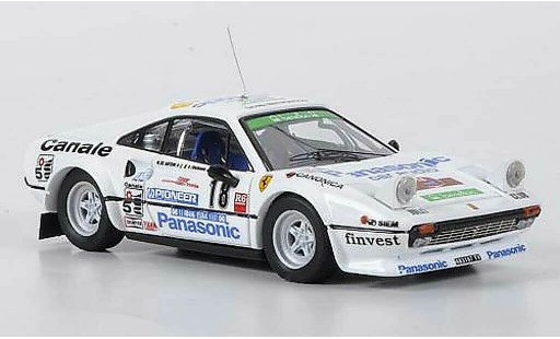 Ferrari 308 GTB 1/43 Best Gr.4 No.18 A.Tognana / M.de Antoni Rally Elba 1982 miniature