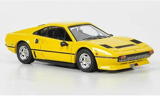 Ferrari 208 GTB 1/43 Best Turbo jaune 1982 miniature